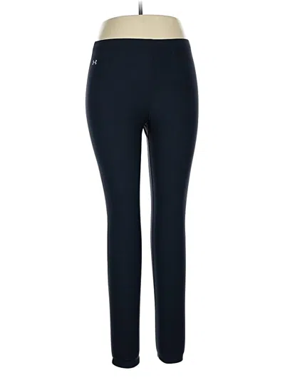 Pre-owned Under Armour Active Pants In Blue