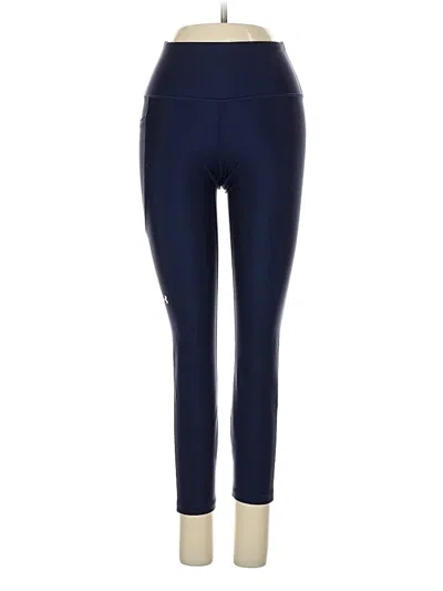 Pre-owned Under Armour Active Pants In Blue