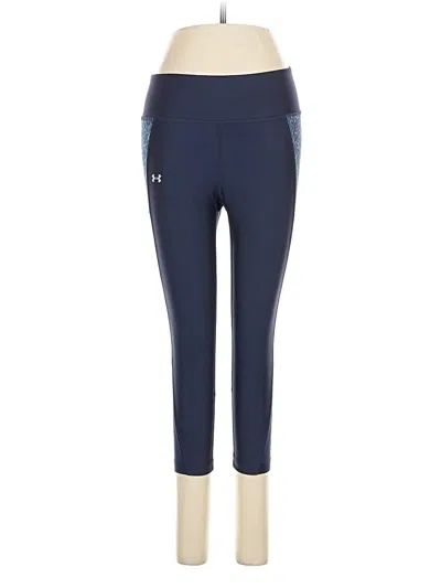 Pre-owned Under Armour Active Pants In Blue