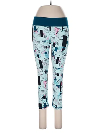 Pre-owned Under Armour Active Pants In Blue