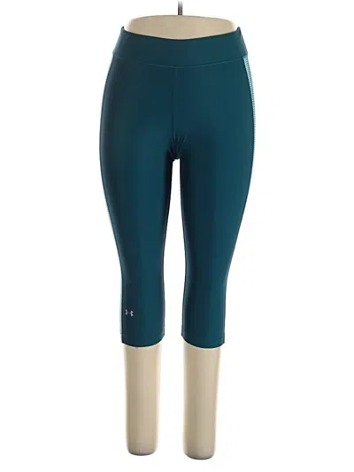 Pre-owned Under Armour Active Pants In Blue