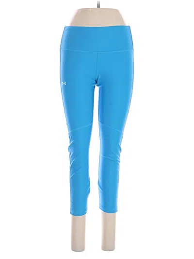 Pre-owned Under Armour Active Pants In Blue