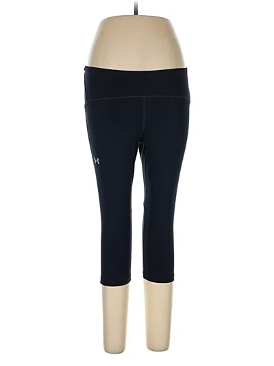 Pre-owned Under Armour Active Pants In Blue