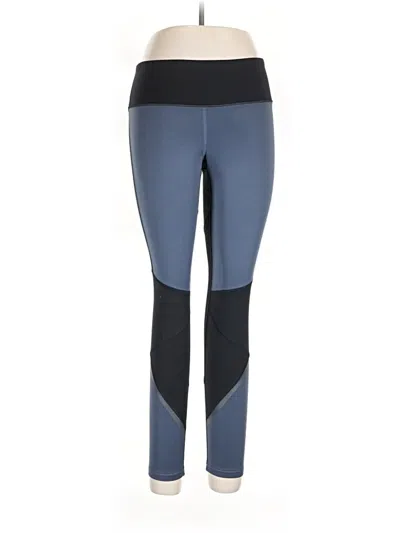 Pre-owned Under Armour Active Pants In Blue