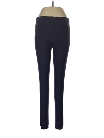 Pre-owned Under Armour Active Pants In Blue