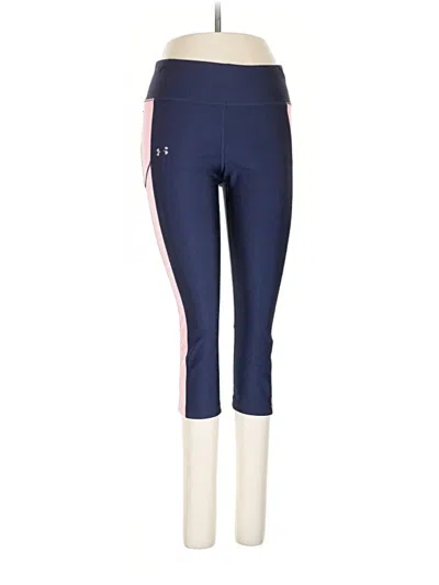 Pre-owned Under Armour Active Pants In Blue