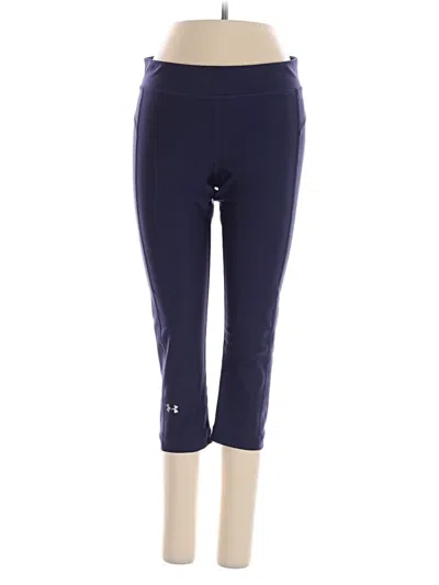 Pre-owned Under Armour Active Pants In Blue