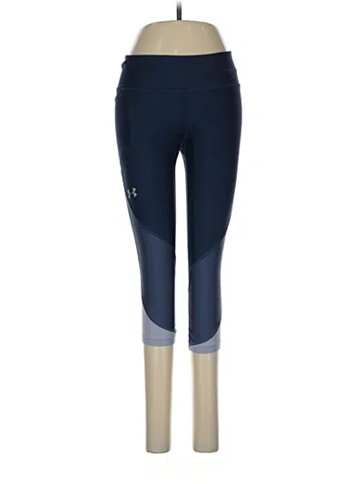 Pre-owned Under Armour Active Pants In Blue