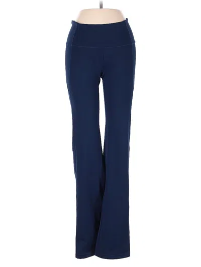 Pre-owned Under Armour Active Pants In Blue
