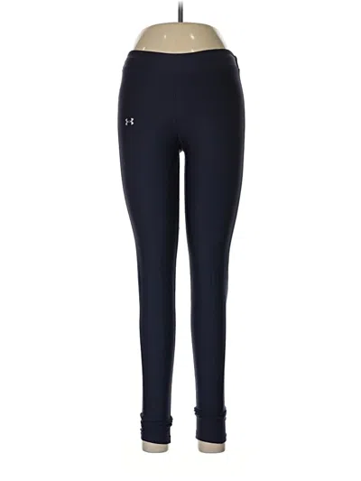 Pre-owned Under Armour Active Pants In Blue