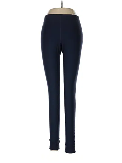 Pre-owned Under Armour Active Pants In Blue