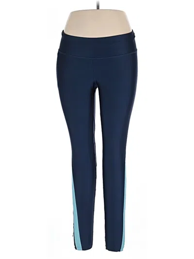 Pre-owned Under Armour Active Pants In Blue