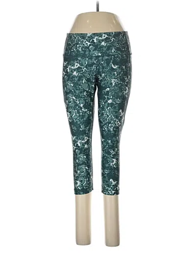 Pre-owned Under Armour Active Pants In Blue