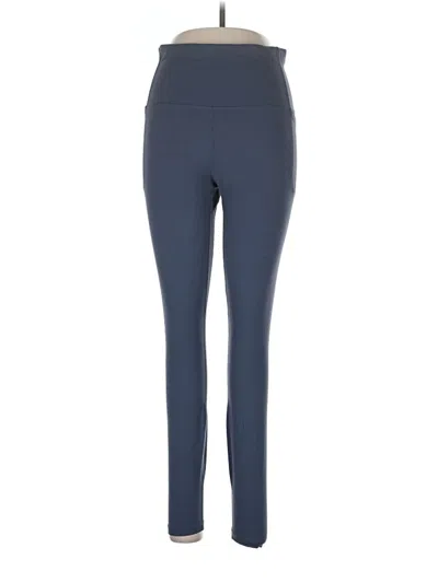 Pre-owned Under Armour Active Pants In Blue