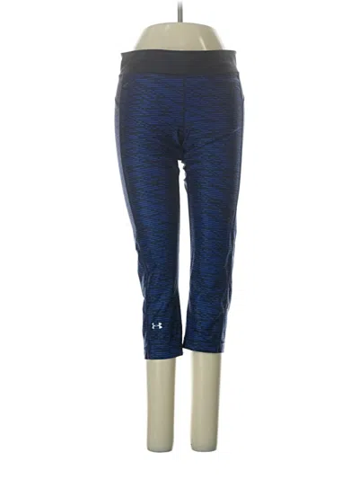 Pre-owned Under Armour Active Pants In Blue
