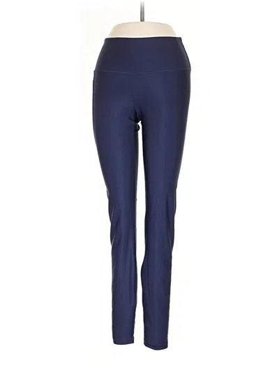 Pre-owned Under Armour Active Pants In Blue