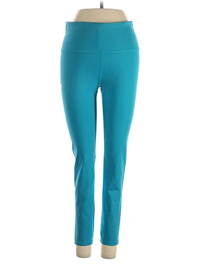 Pre-owned Under Armour Active Pants In Blue