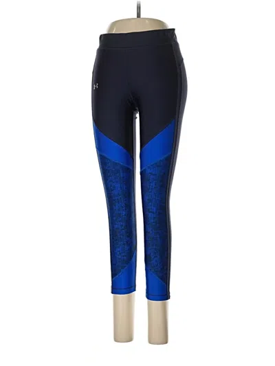 Pre-owned Under Armour Active Pants In Blue
