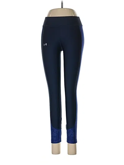 Pre-owned Under Armour Active Pants In Blue