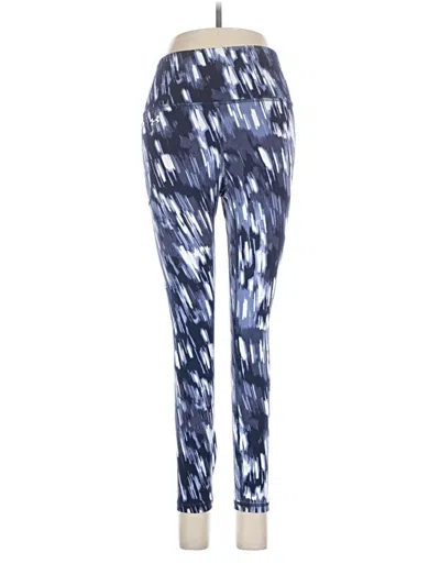 Pre-owned Under Armour Active Pants In Blue