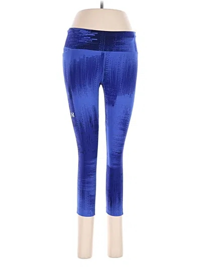 Pre-owned Under Armour Active Pants In Blue