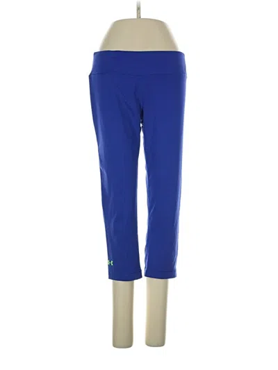 Pre-owned Under Armour Active Pants In Blue
