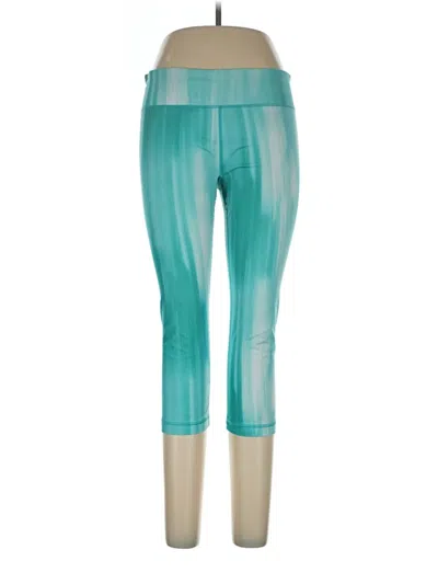 Pre-owned Under Armour Active Pants In Blue