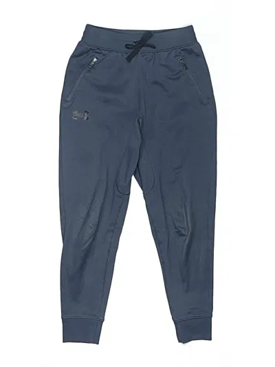 Pre-owned Under Armour Kids' Active Pants In Blue