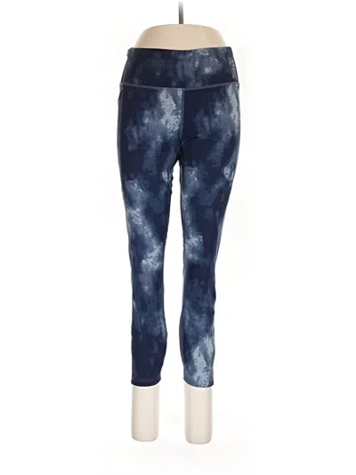 Pre-owned Under Armour Active Pants In Blue