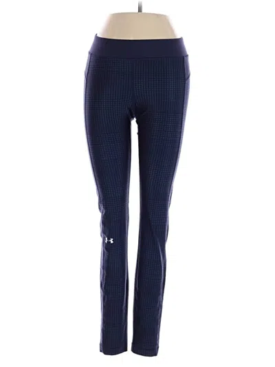 Pre-owned Under Armour Active Pants In Blue
