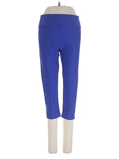 Pre-owned Under Armour Active Pants In Blue