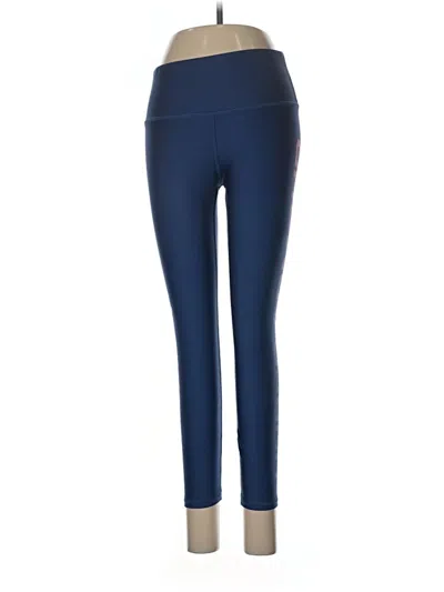 Pre-owned Under Armour Active Pants In Blue