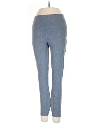 Pre-owned Under Armour Active Pants In Blue