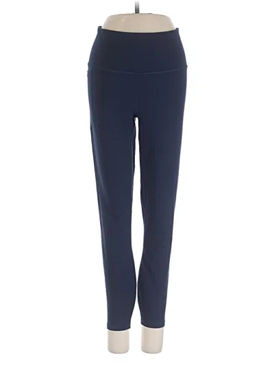 Pre-owned Under Armour Active Pants In Blue