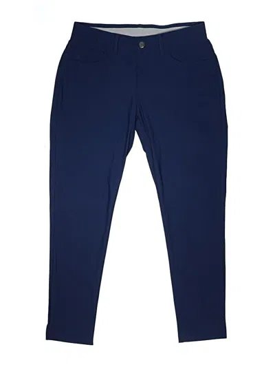Pre-owned Under Armour Kids' Active Pants In Blue