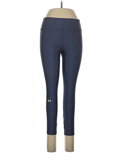 Pre-owned Under Armour Active Pants In Blue