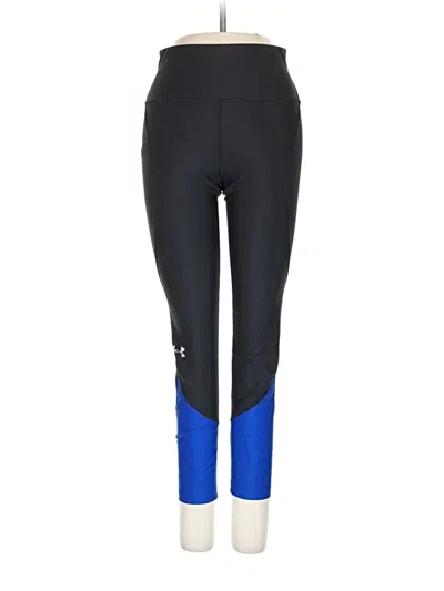 Pre-owned Under Armour Active Pants In Blue