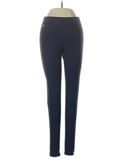 Pre-owned Under Armour Active Pants In Blue
