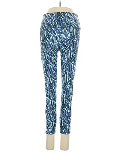 Pre-owned Under Armour Active Pants In Blue