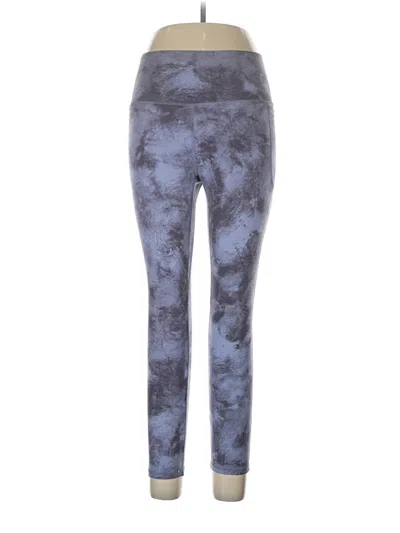 Pre-owned Under Armour Active Pants In Blue