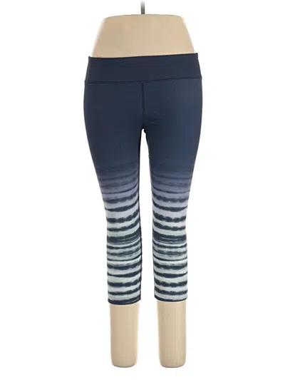 Pre-owned Under Armour Active Pants In Blue