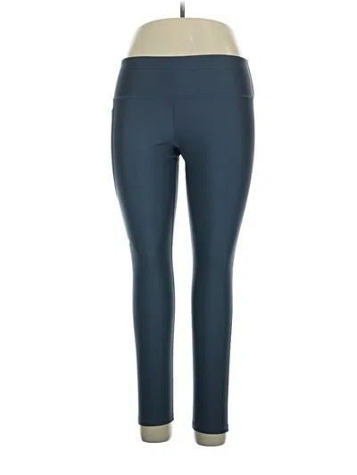 Pre-owned Under Armour Active Pants In Blue
