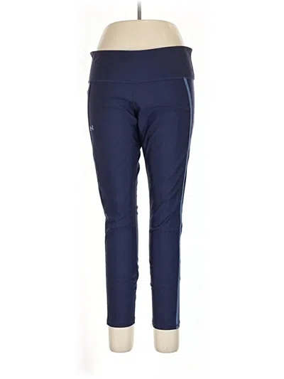 Pre-owned Under Armour Active Pants In Blue