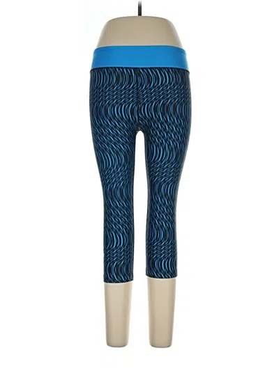Pre-owned Under Armour Active Pants In Blue