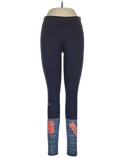 Pre-owned Under Armour Active Pants In Blue