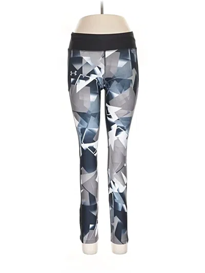 Pre-owned Under Armour Active Pants In Blue