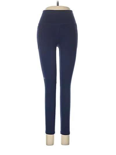 Pre-owned Under Armour Active Pants In Blue
