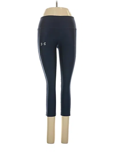 Pre-owned Under Armour Active Pants In Blue