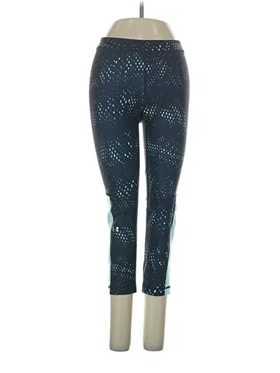 Pre-owned Under Armour Active Pants In Blue