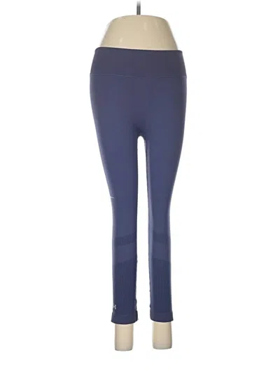 Pre-owned Under Armour Active Pants In Blue